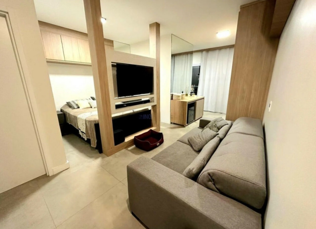 Apartamento Studio mobiliado, 42 m² – Vieira de Morais – Campo Belo